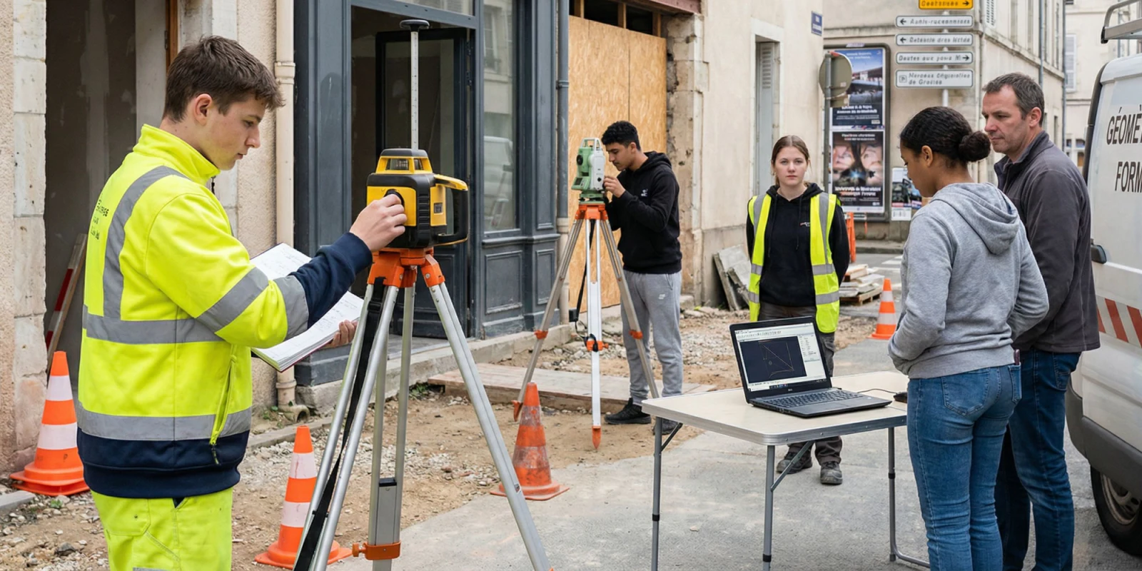 Trépied et Matériel de Topographie en Bac Pro Géomètre : Guide Complet