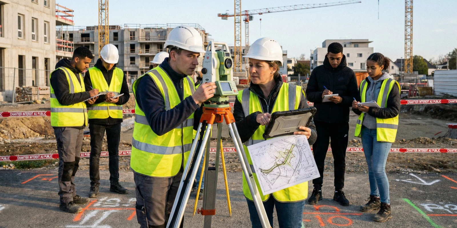 Salaires et Débouchés en Topographie : Carrière après un Bac Pro Géomètre