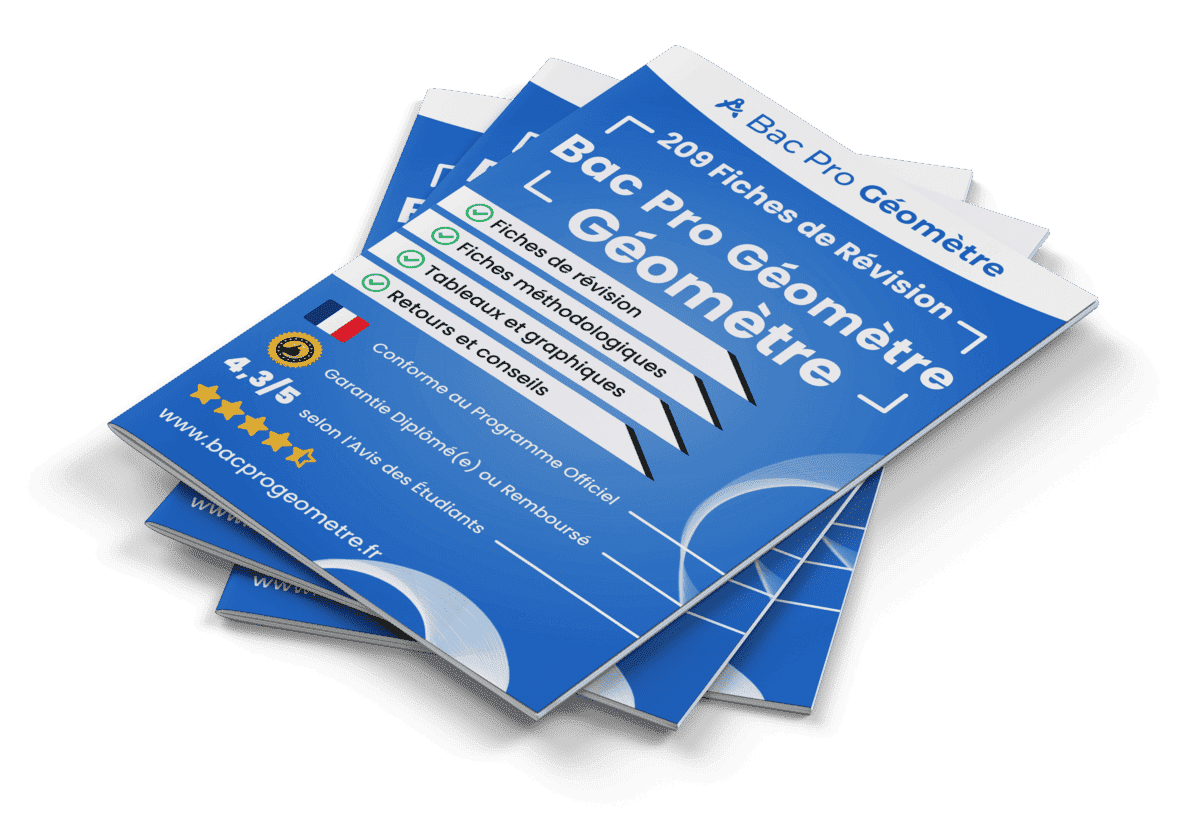 209 Fiches de Révision pour le Bac Pro Géomètre